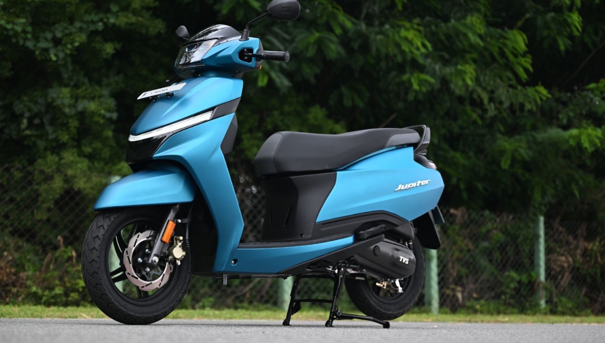 TVS Jupiter 125: 57 kmpl का जबरदस्त माइलेज और ₹85,000 से शुरू कीमत के साथ आया नया स्कूटर