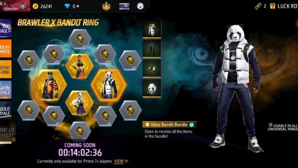 Brawler x Bandit Ring Event Free Fire 2025: जानें पूरी जानकारी और मज़ेदार इनाम