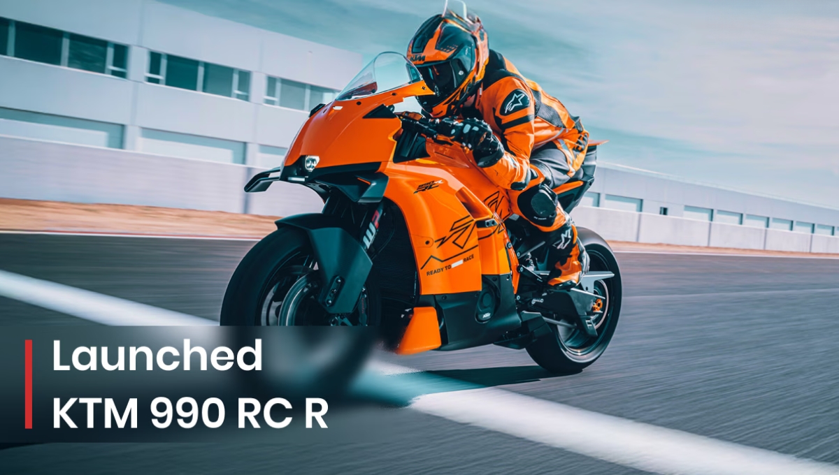 KTM 990 RC R लॉन्च: ₹12.38 लाख की इस सुपरस्पोर्ट बाइक का माइलेज और परफॉर्मेंस आपको चौंका देगा