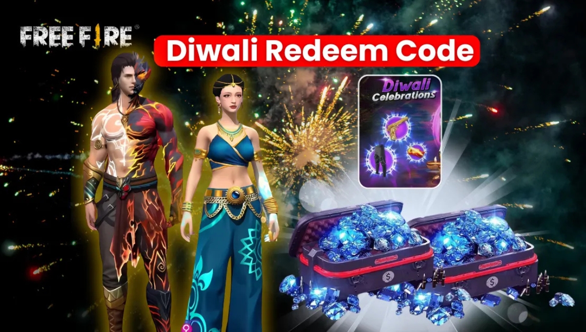 Free Fire Max रिडीम कोड्स Diwali 2025: दीवाली धमाका, फ्री डायमंड्स और एक्सक्लूसिव रिवॉर्ड्स