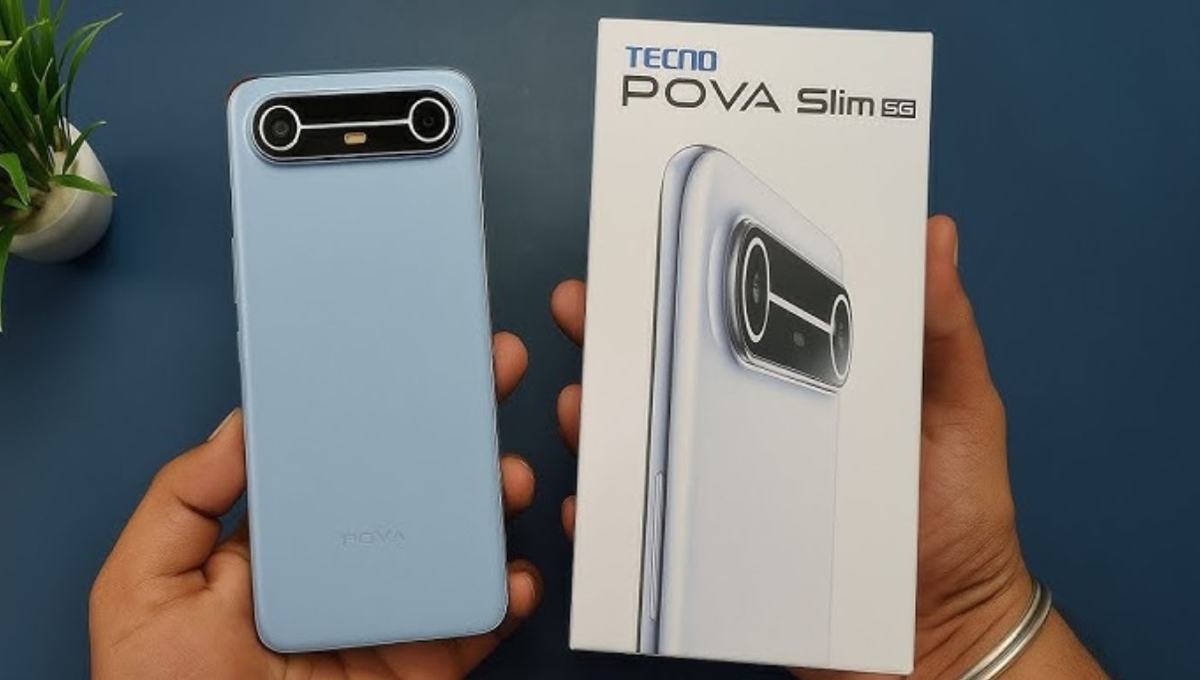 Amazon Sale में Tecno Pova Slim 5G पर ₹5,000 की धमाकेदार छूट, स्टाइल, परफॉर्मेंस और स्लिम डिज़ाइन में बेस्ट बजट फोन