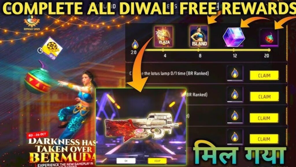 Light Up The Darkness Free Fire 2025: Halloween Special इवेंट में पाएं Exclusive Bundles और धमाकेदार Skins