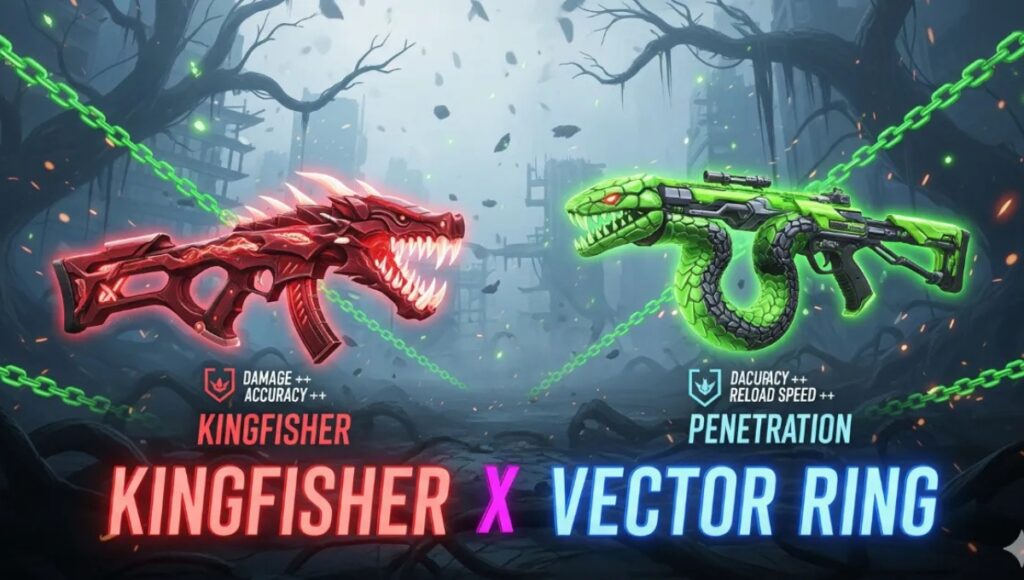 Kingfisher X Vector Ring Free Fire: पूरा इवेंट गाइड, रिवॉर्ड्स और ट्रिक्स