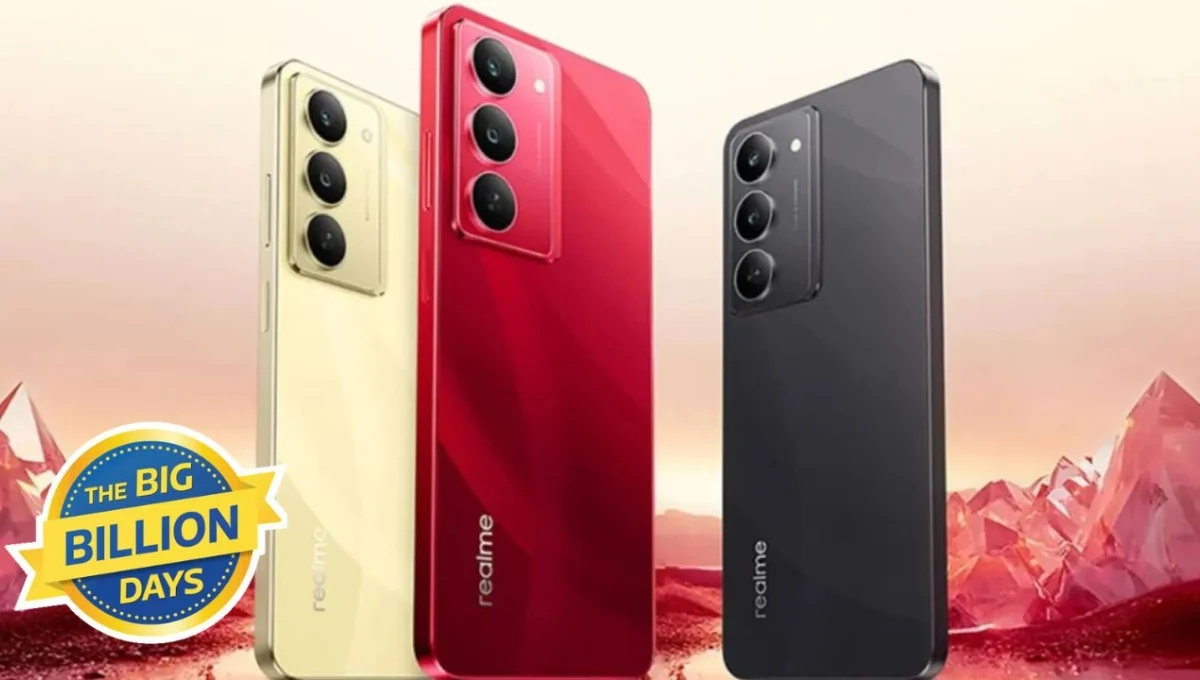 Realme P3 Lite 5G: 6,000mAh बैटरी, 45W फास्ट चार्जिंग और Flipkart BBD में सिर्फ ₹9,999