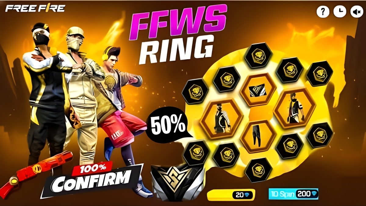 Free Fire FFWS Ring Event
