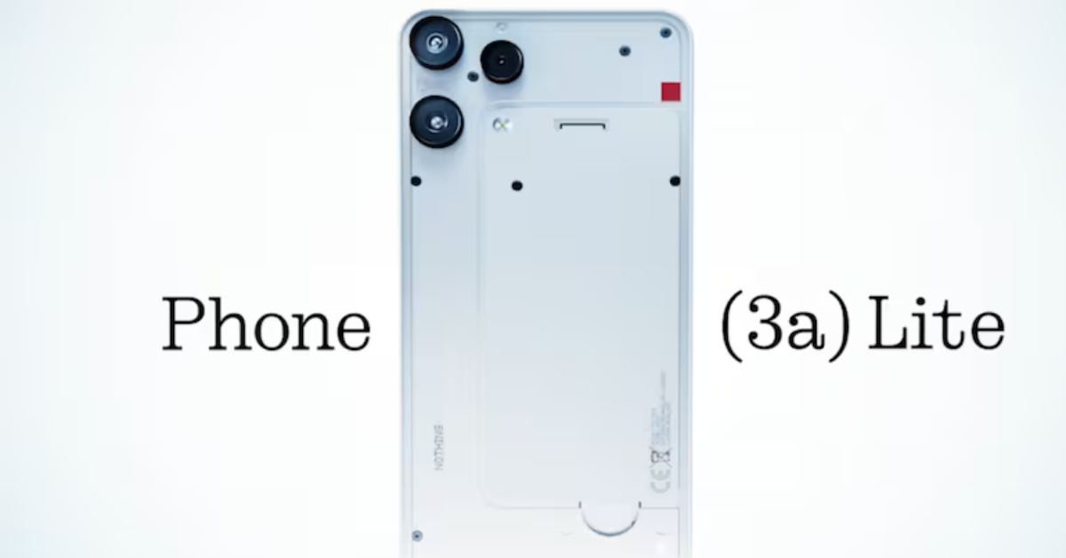 Nothing Phone 3a Lite 2025