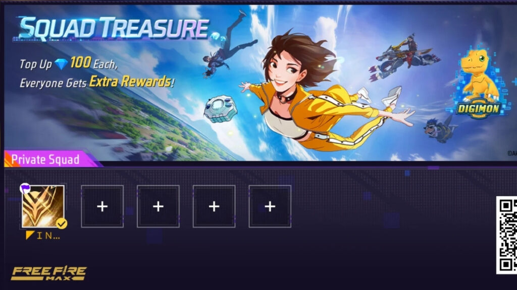 Free Fire Squad Treasure