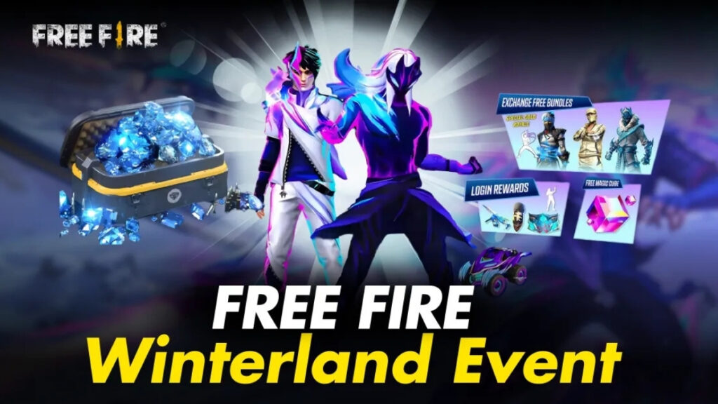 Free Fire Winterlands Event Rewards