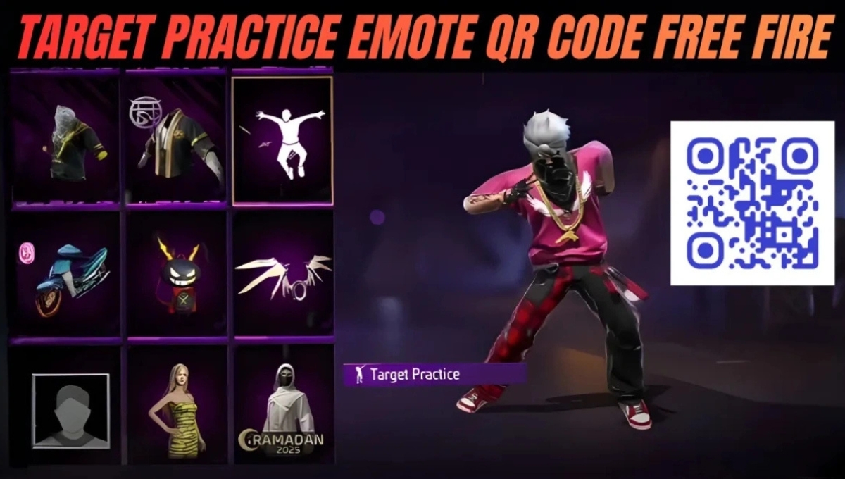 Free Fire Hair Royale Event QR Code