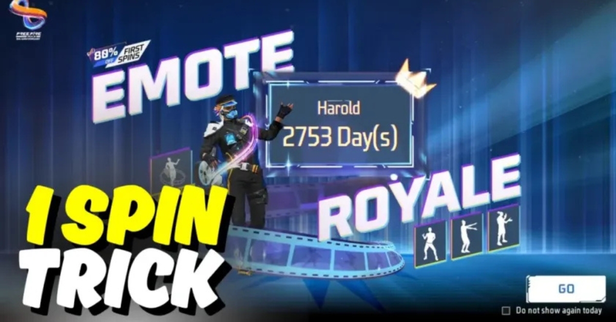 Gather Around Emote 1 Spin Trick