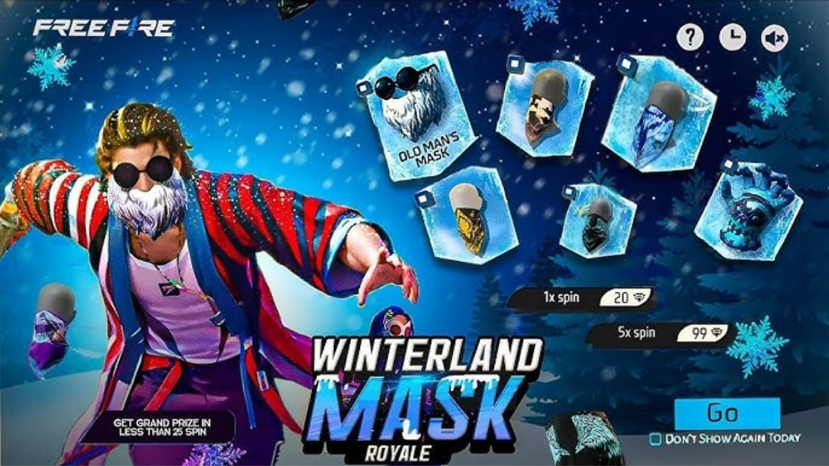 Winter Mask Event Free Fire