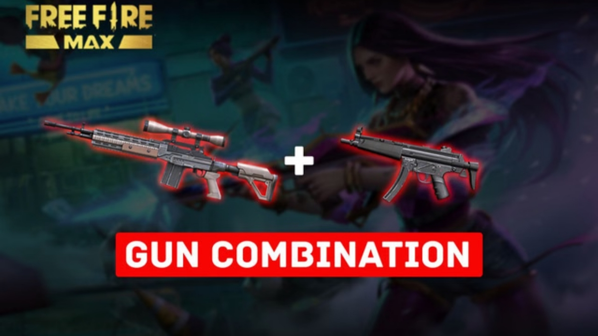 Free Fire Best Gun Combination for Rush 