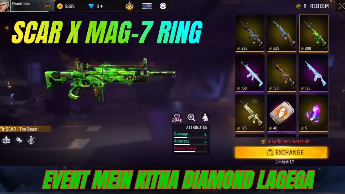 SCAR x MAG-7 Ring QR Code