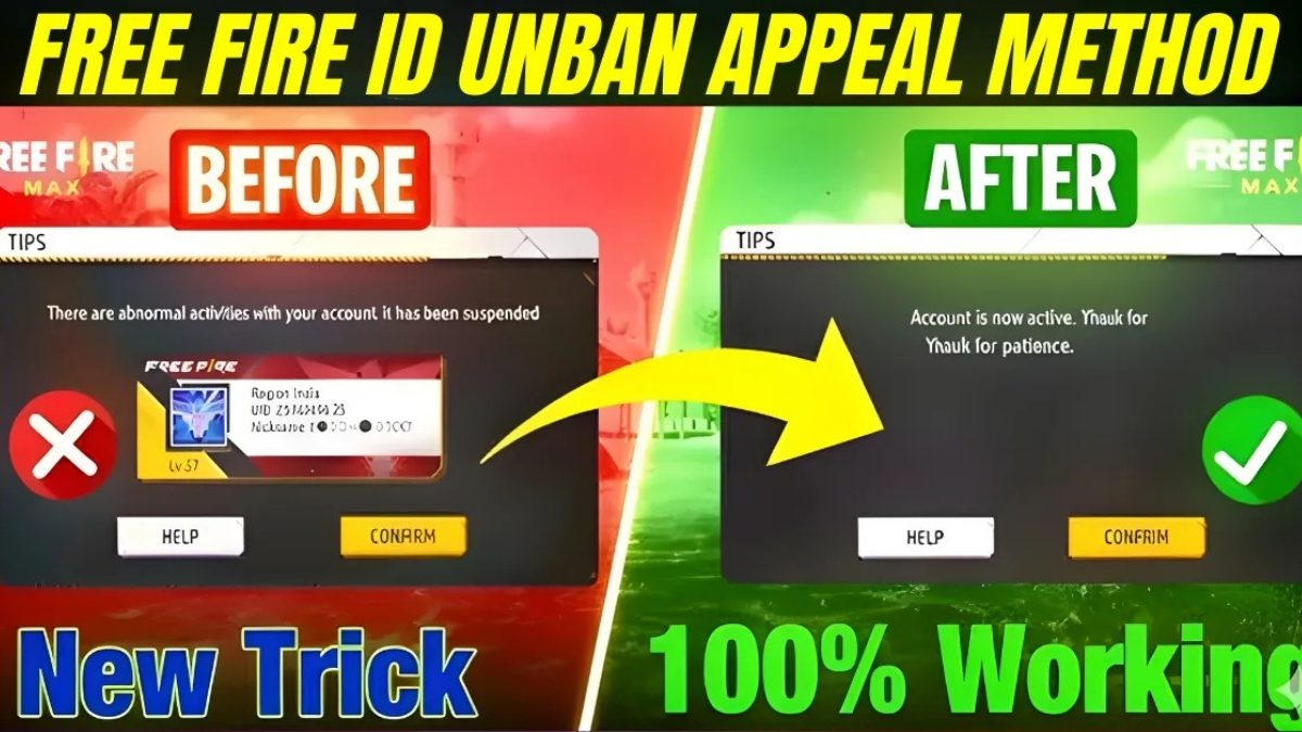 Free Fire ID Unban
