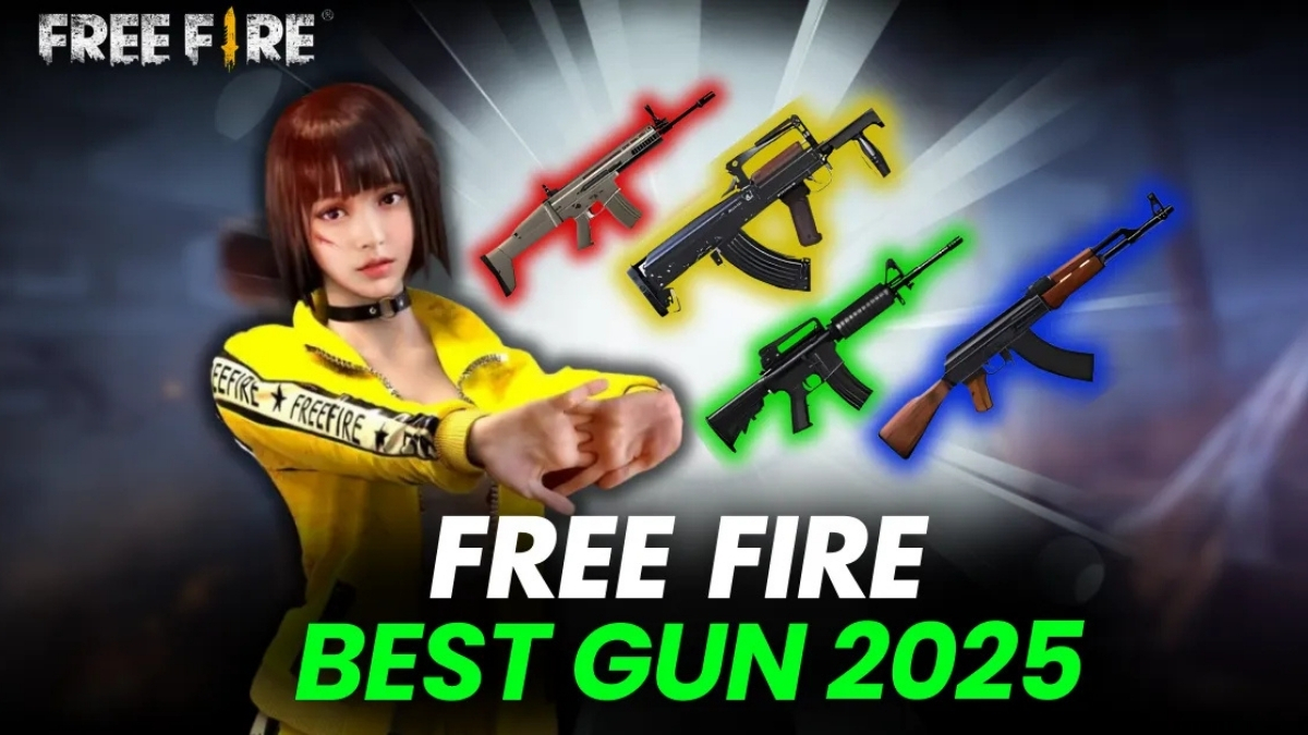 Free Fire Best Gun Combination for Rush