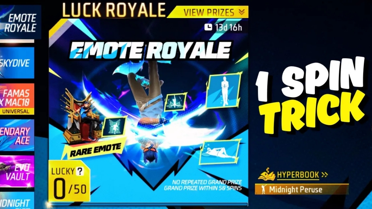 Free Fire Emote Event