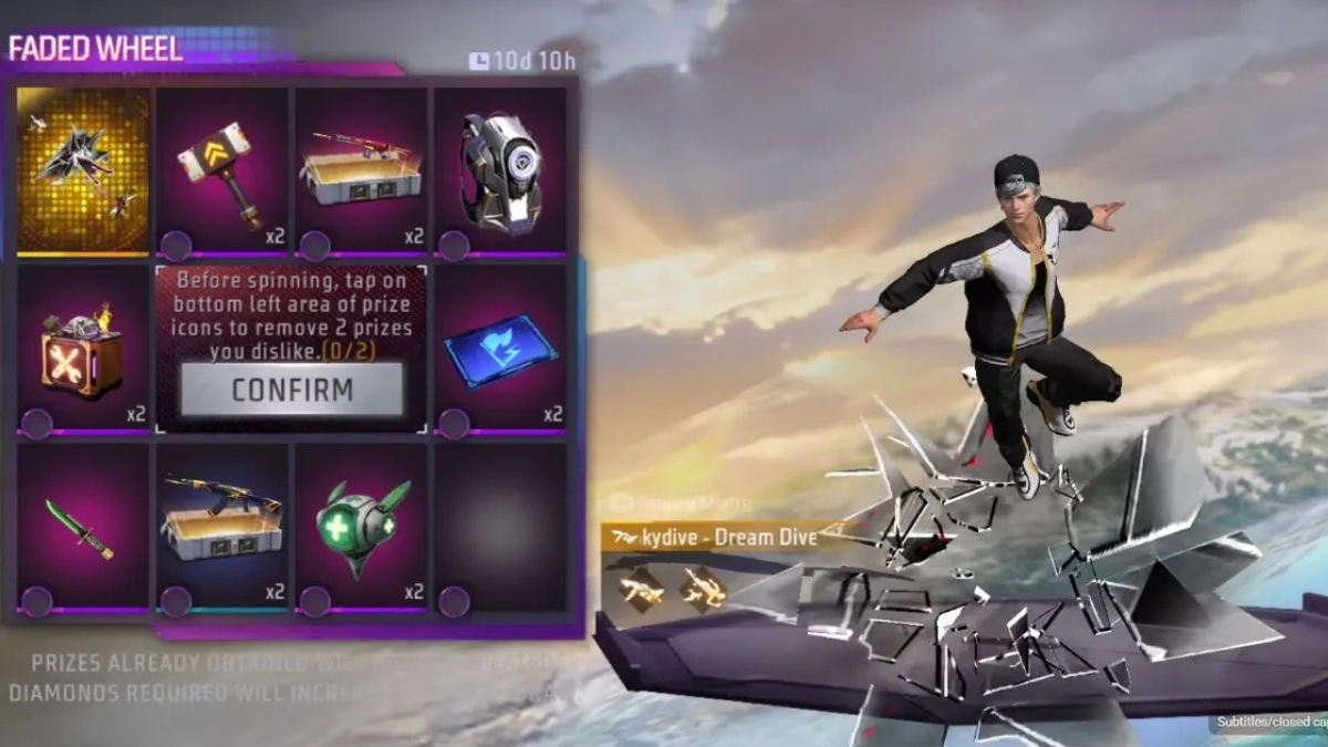 Free Fire Dream Dive Event 2025