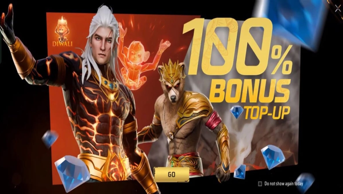 Free Fire Top-Up Bonus Head