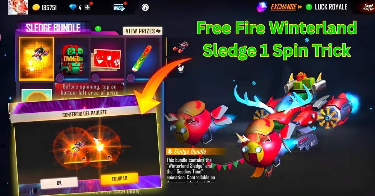 Free Fire Winterland Sledge