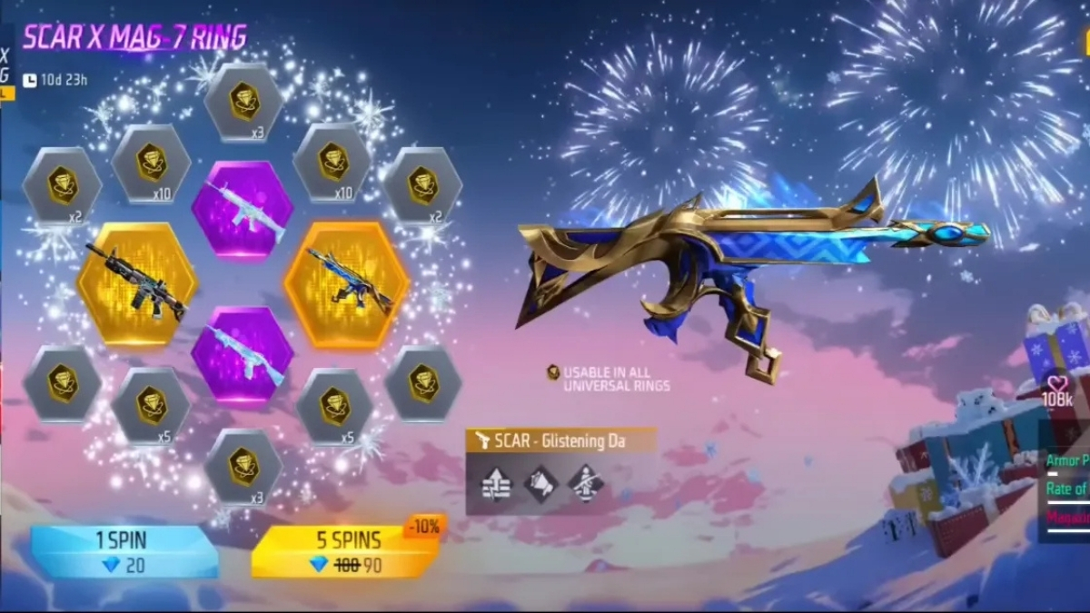 SCAR x MAG-7 Ring QR Code