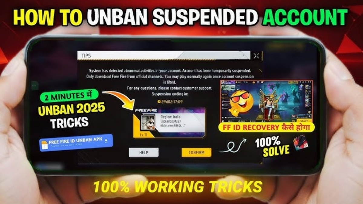 Free Fire ID Unban
