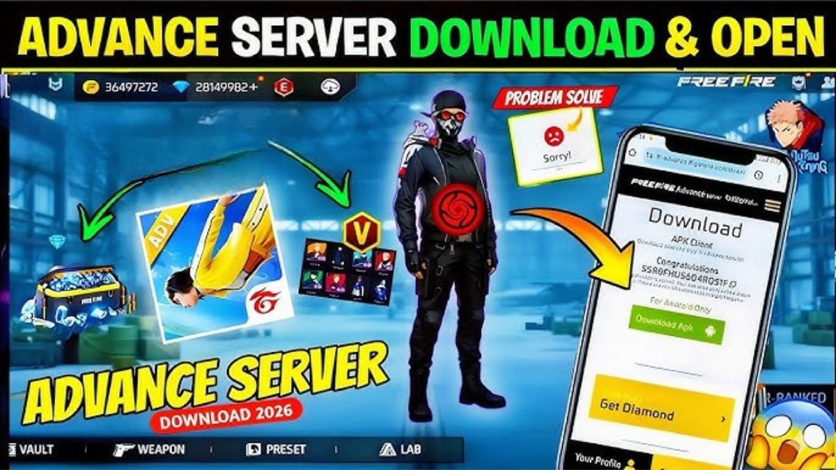 Free Fire Advance Server OB52
